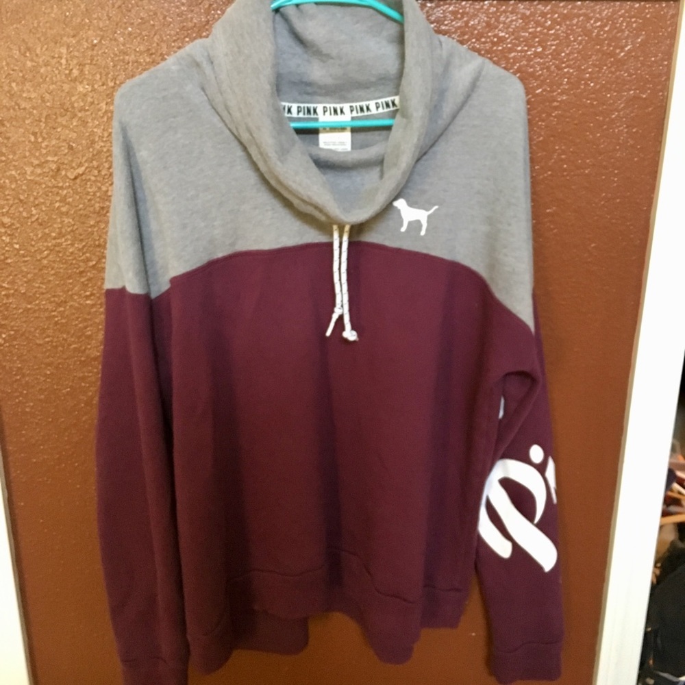 Pink Victoria’s Secret Pullover Lights Sweater